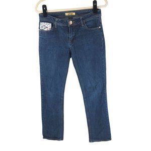 Lot 29 Womens Jeans Vintage Y2K Graphic Print Dark Wash Skinny 11